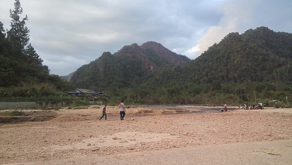 Eksotisme Objek Wisata Kapalo Banda Tergilas Kemarau Panjang